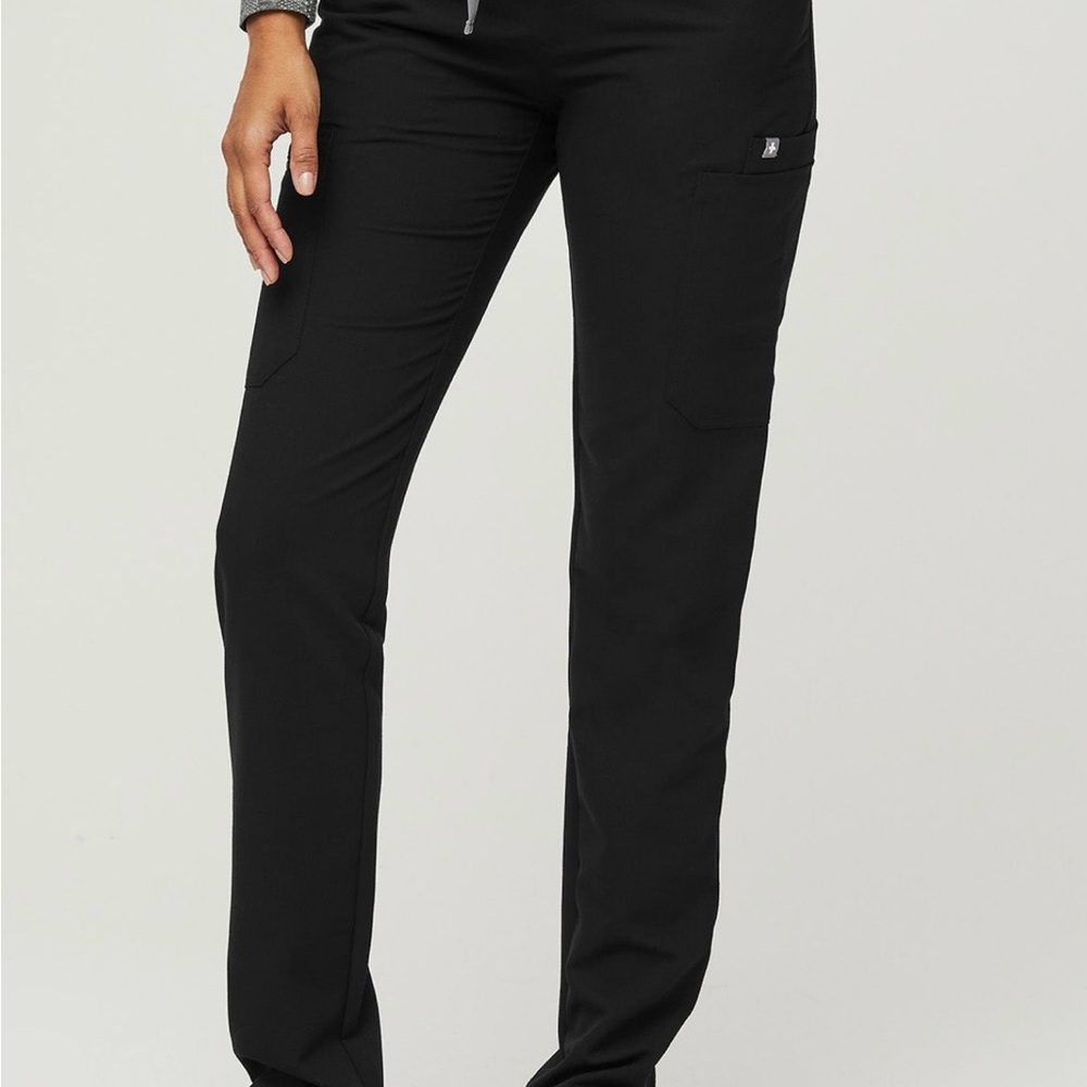 FIGS scrubs Yola skinny pants 2.0 black size small